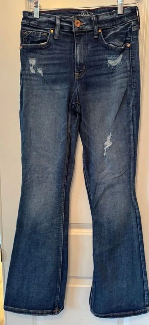Maurice’s Edgely High rise curvy fit Flare Jeans Sz 2